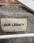 OUR LEGACY AW14 ALPACA WOOL SWEATER ‘GRAY’