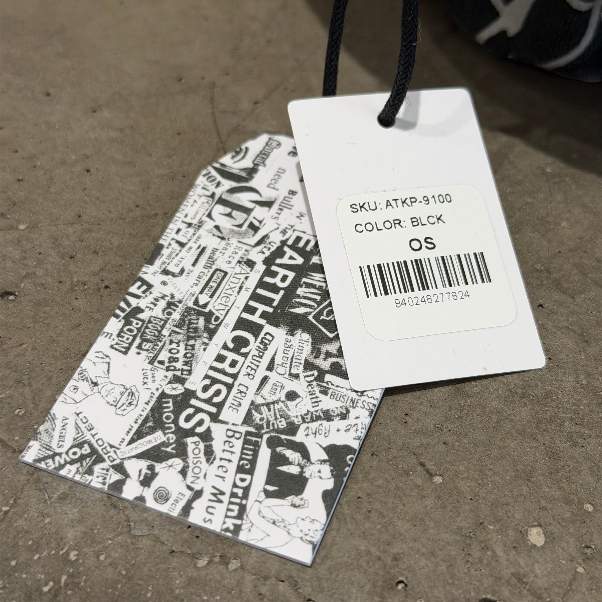 GALLERY DEPT. ART THAT KILLS PAINTER HAT ‘BLACK/WHITE’
