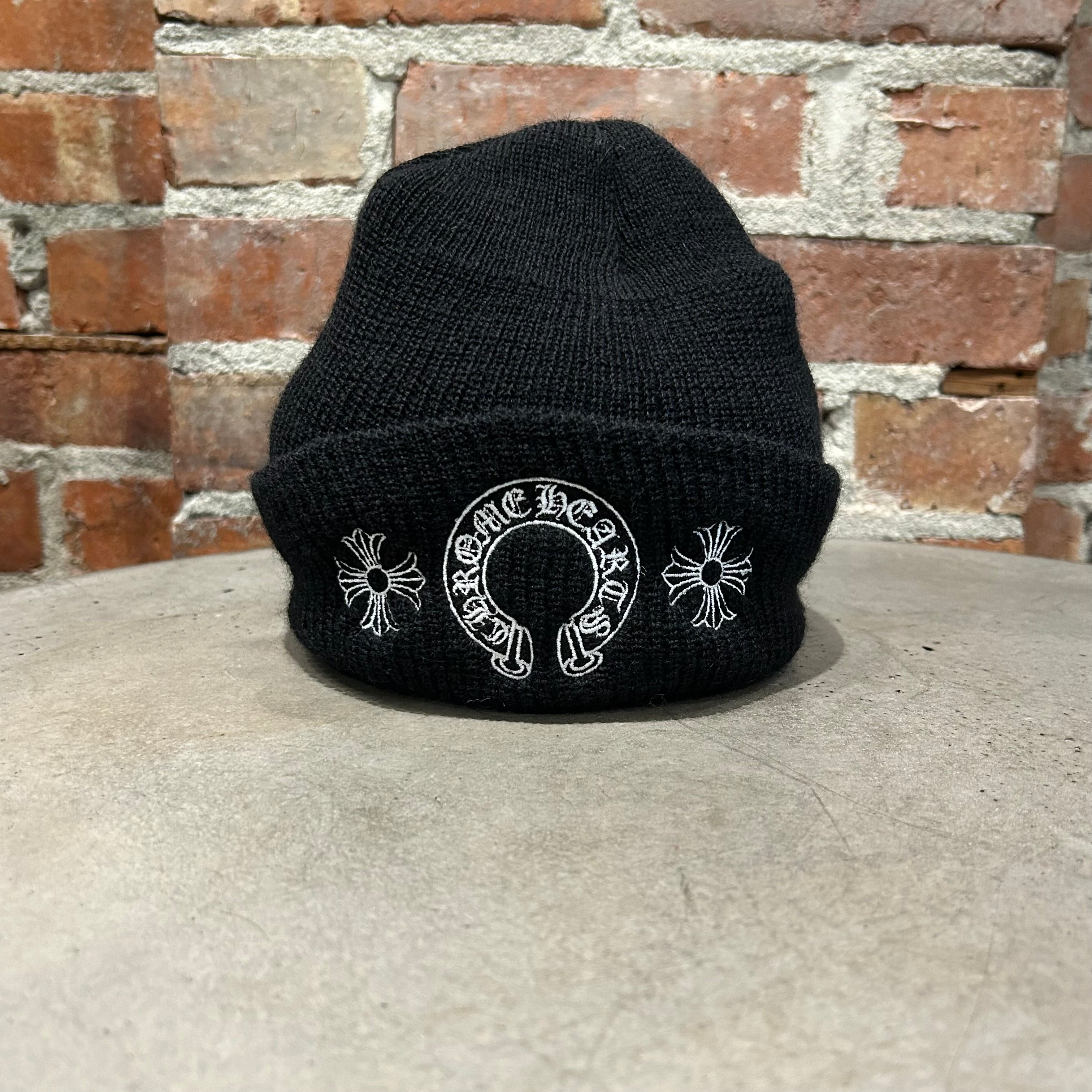 Chrome popular Hearts Beanie