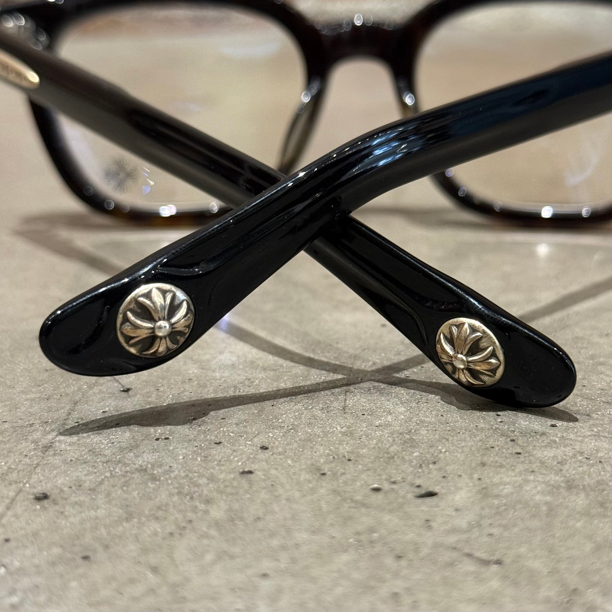 CHROME HEARTS DRIPPIN GLASSES ‘BLACK’