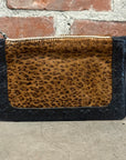 CHROME HEARTS HOC CHEETAH ZIP WALLET 'MULTI'