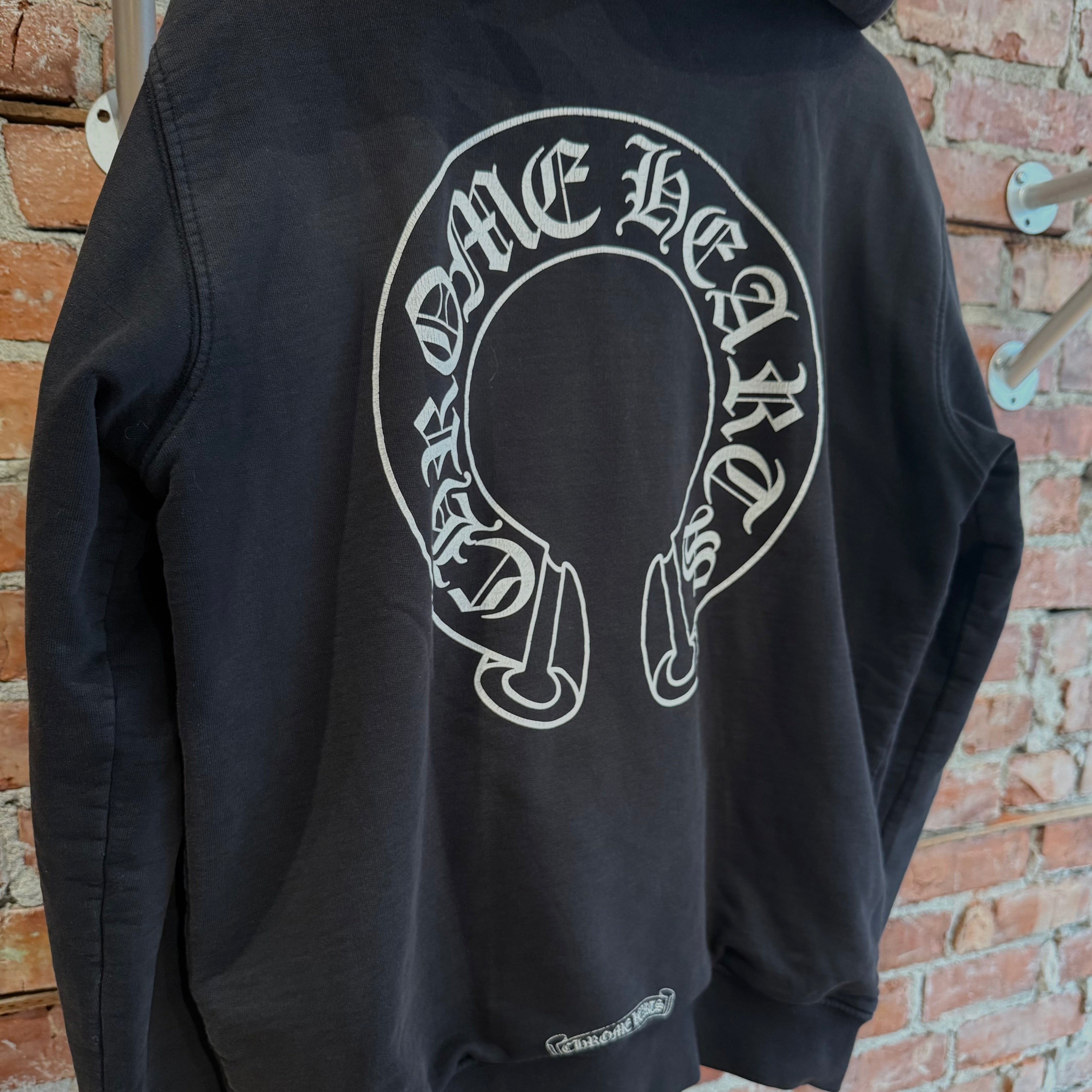 CHROME HEARTS HORSESHOE FLORAL THERMAL ZIP UP 'BLACK' – Sadō Room