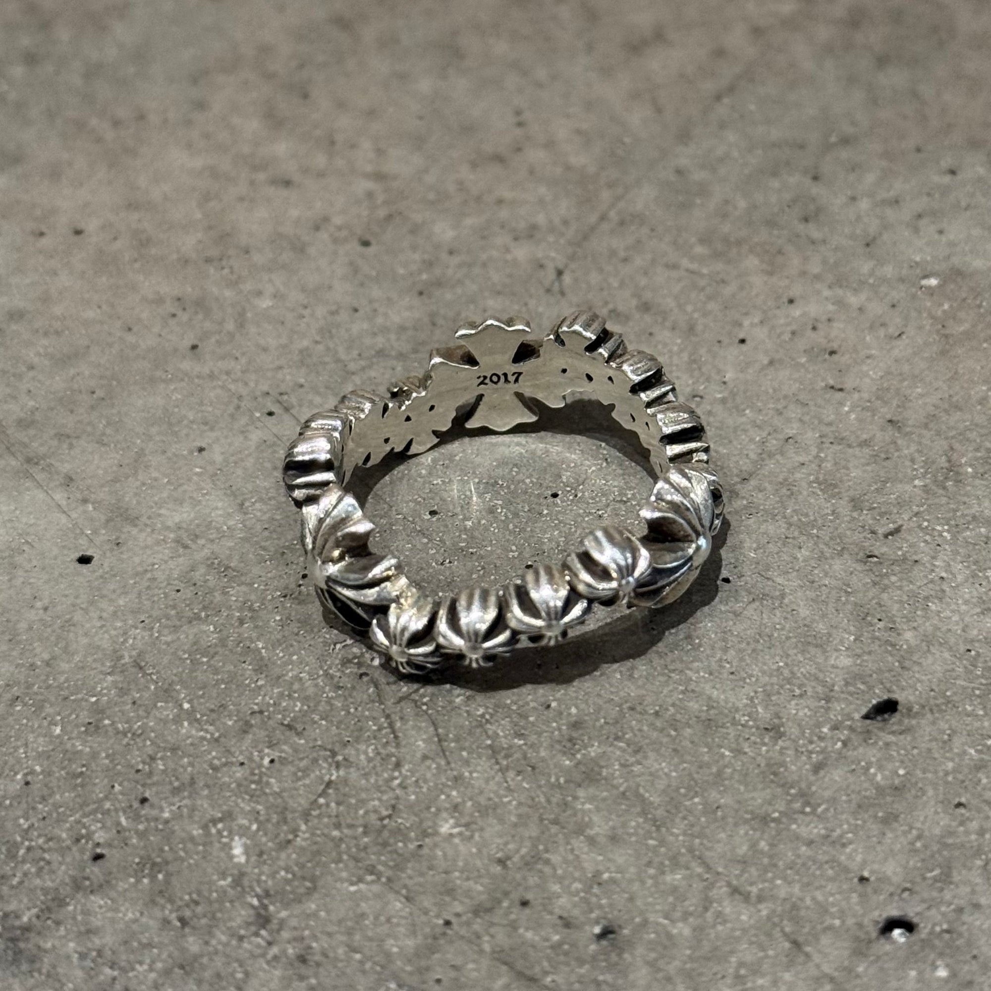 CHROME HEARTS WAVE PLUS RING ‘SILVER’