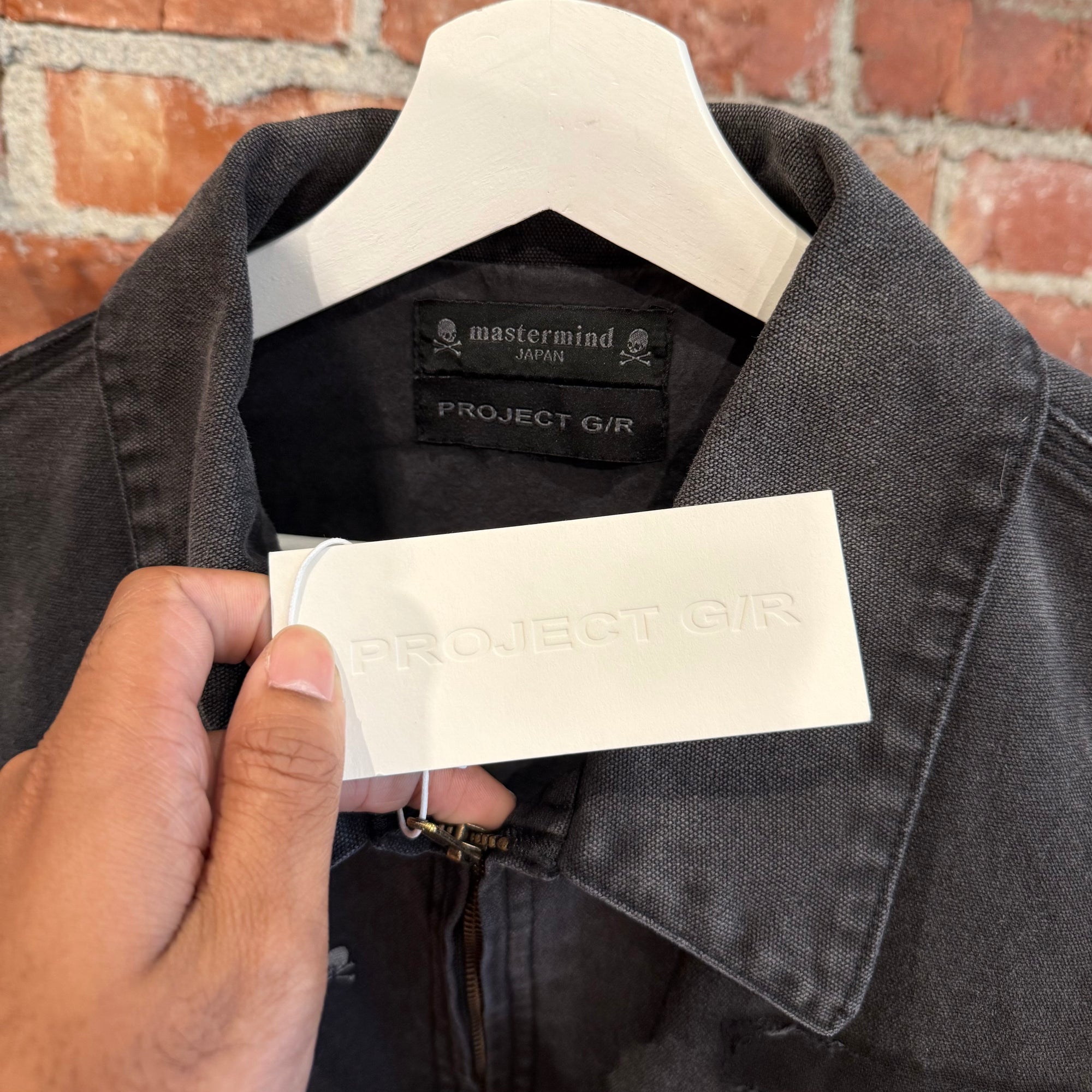 MASTERMIND JAPAN x PROJECT G/R WORK JACKET ‘BLACK’