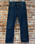 EVISU LOT 0000 PAINTBRUSH DIACOCK DENIM 'INDIGO/WHITE'