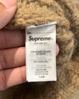 SUPREME FW24 BRUSHED STRIPE BEANIE 'CAMEL’