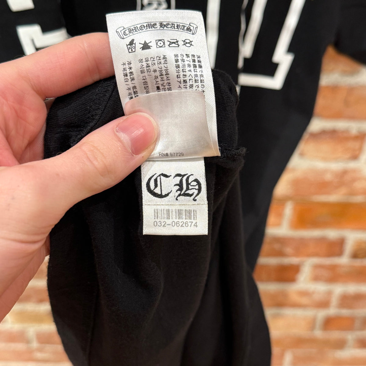 CHROME HEARTS FOTI TEE ‘BLACK’