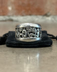 CHROME HEARTS WIDE CELTIC BAND RING 'SILVER'