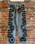 STUSSY X DRIES VAN NOTEN STENCIL DENIM ‘BLUE’