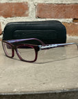 CHROME HEARTS DROP BOX GLASSES ‘PURPLE HAZE’