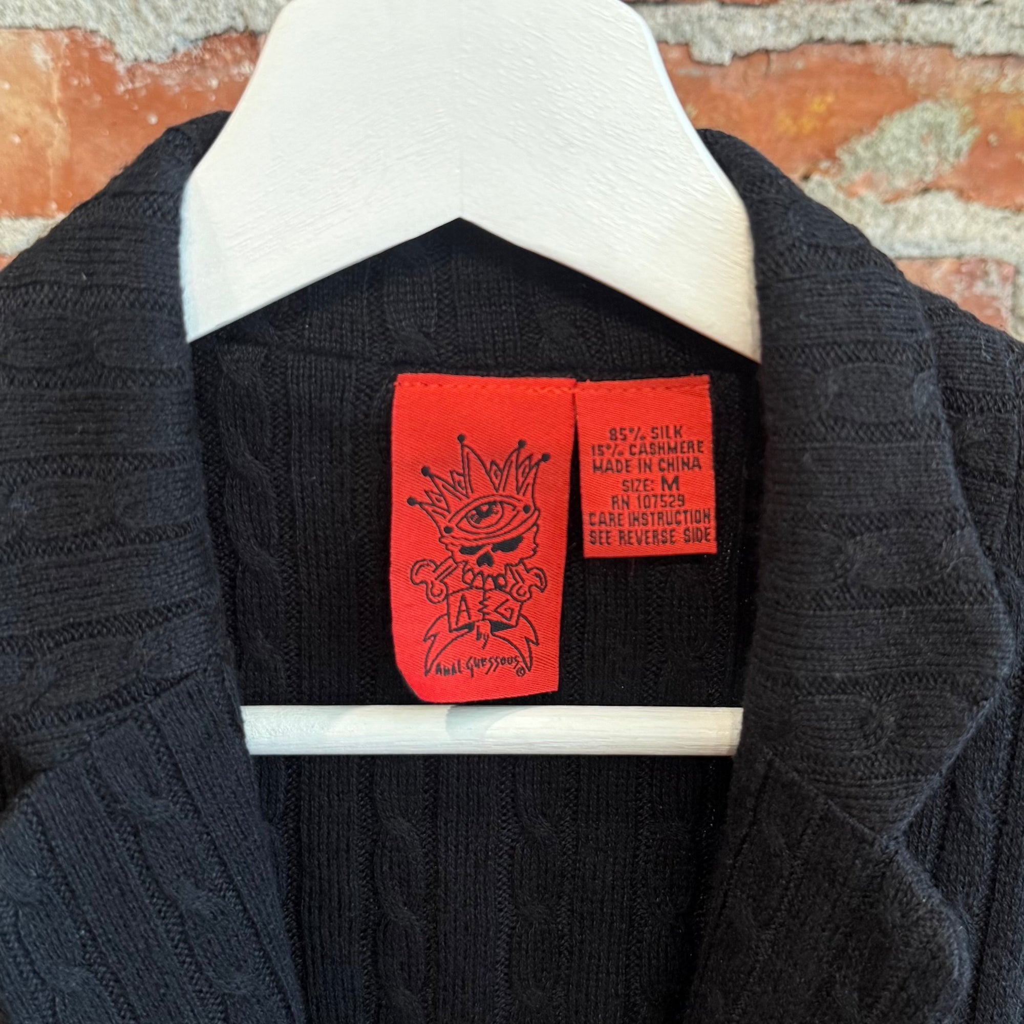 A&amp;G ROCK CARDIGAN ‘BLACK’
