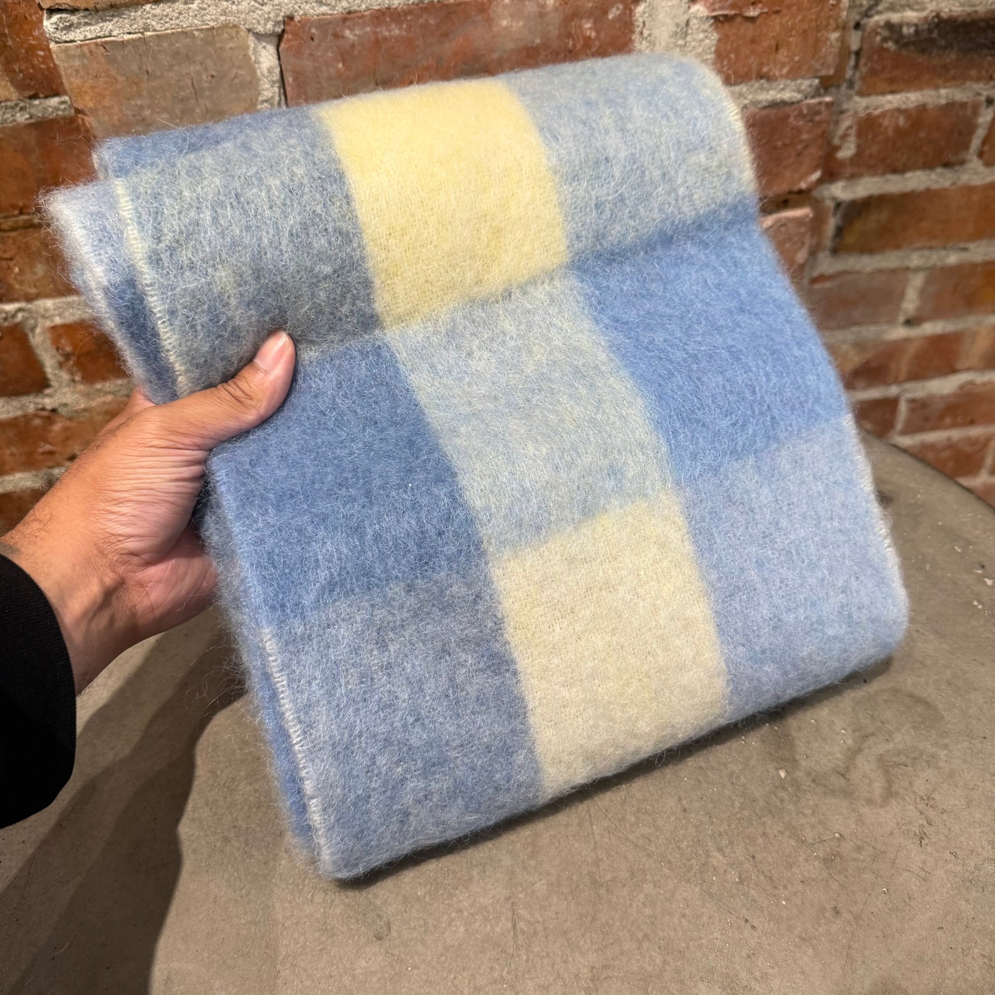 ACNE STUDIOS WOOL CHECK SCARF ‘MULTI’
