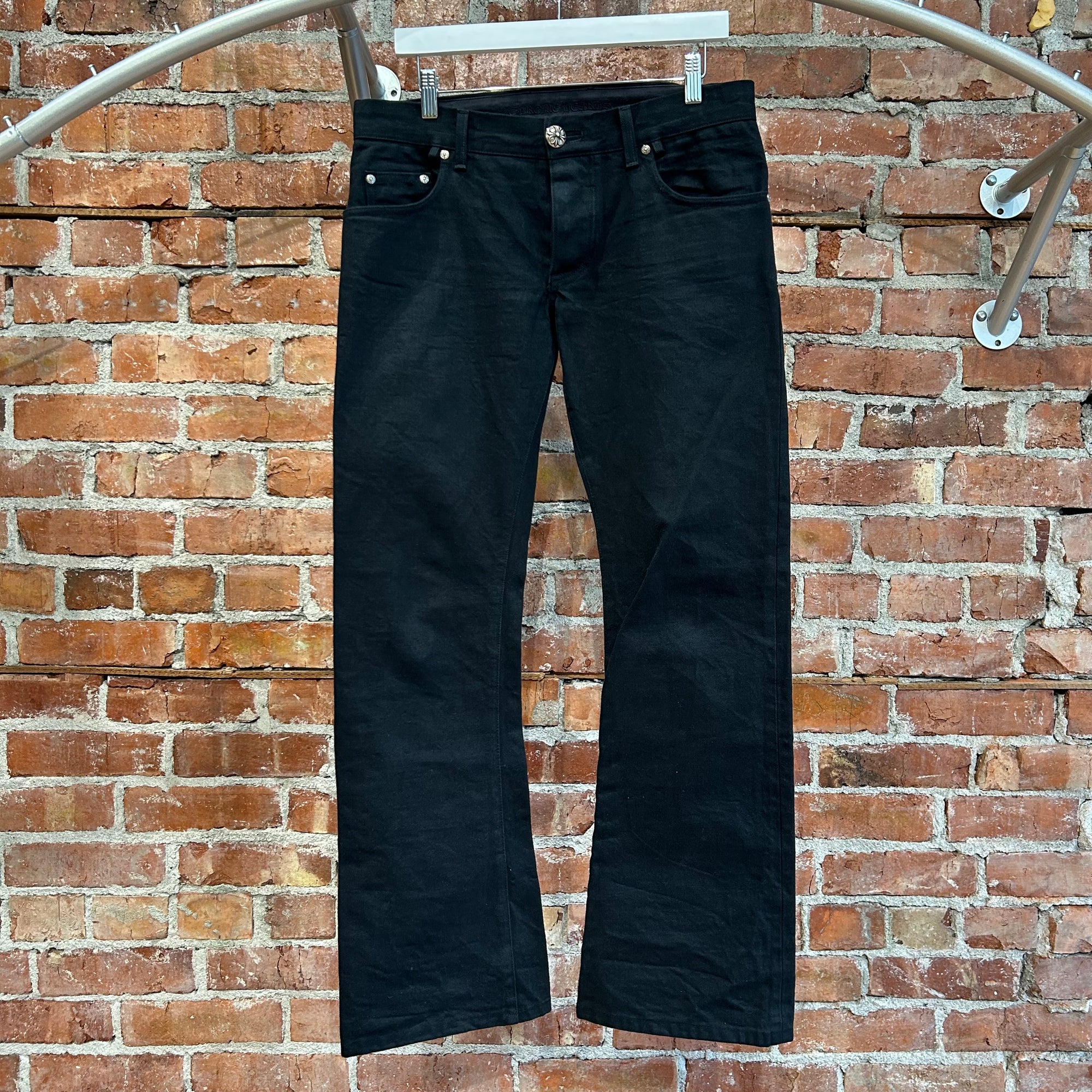 CHROME HEARTS RICHARD CUT DENIM ‘BLACK’