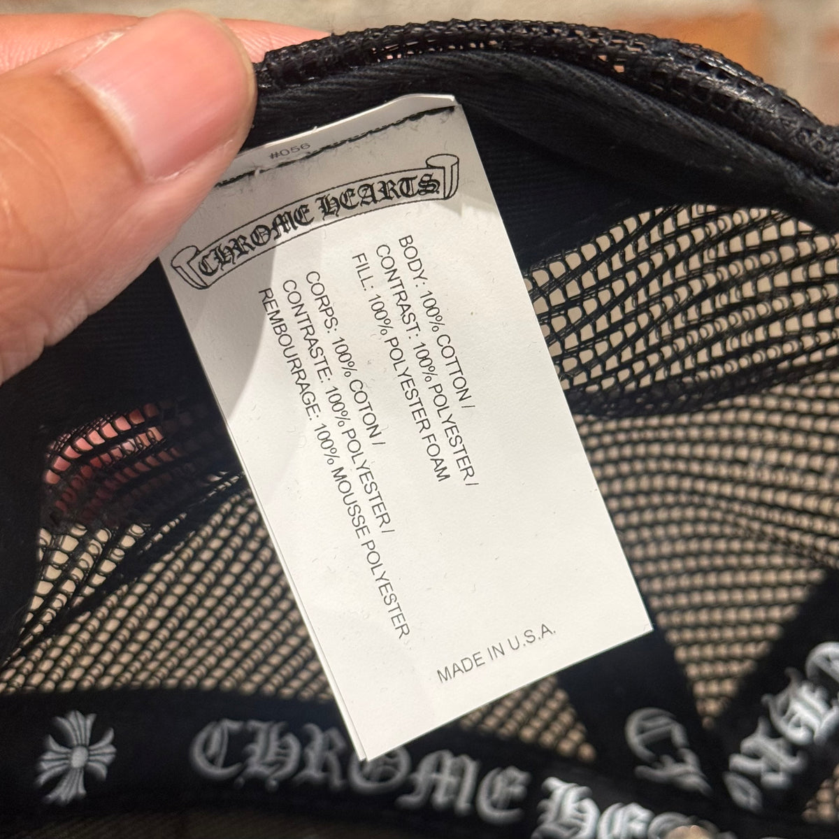 CHROME HEARTS LAS VEGAS TRUCKER ‘BLACK’