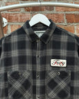 NEIGHBORHOOD x KAWS SS09 FURY FLANNEL ‘GRAY’