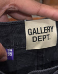 GALLERY DEPT. TWISTED WIDE LEG DENIM ‘BLACK’