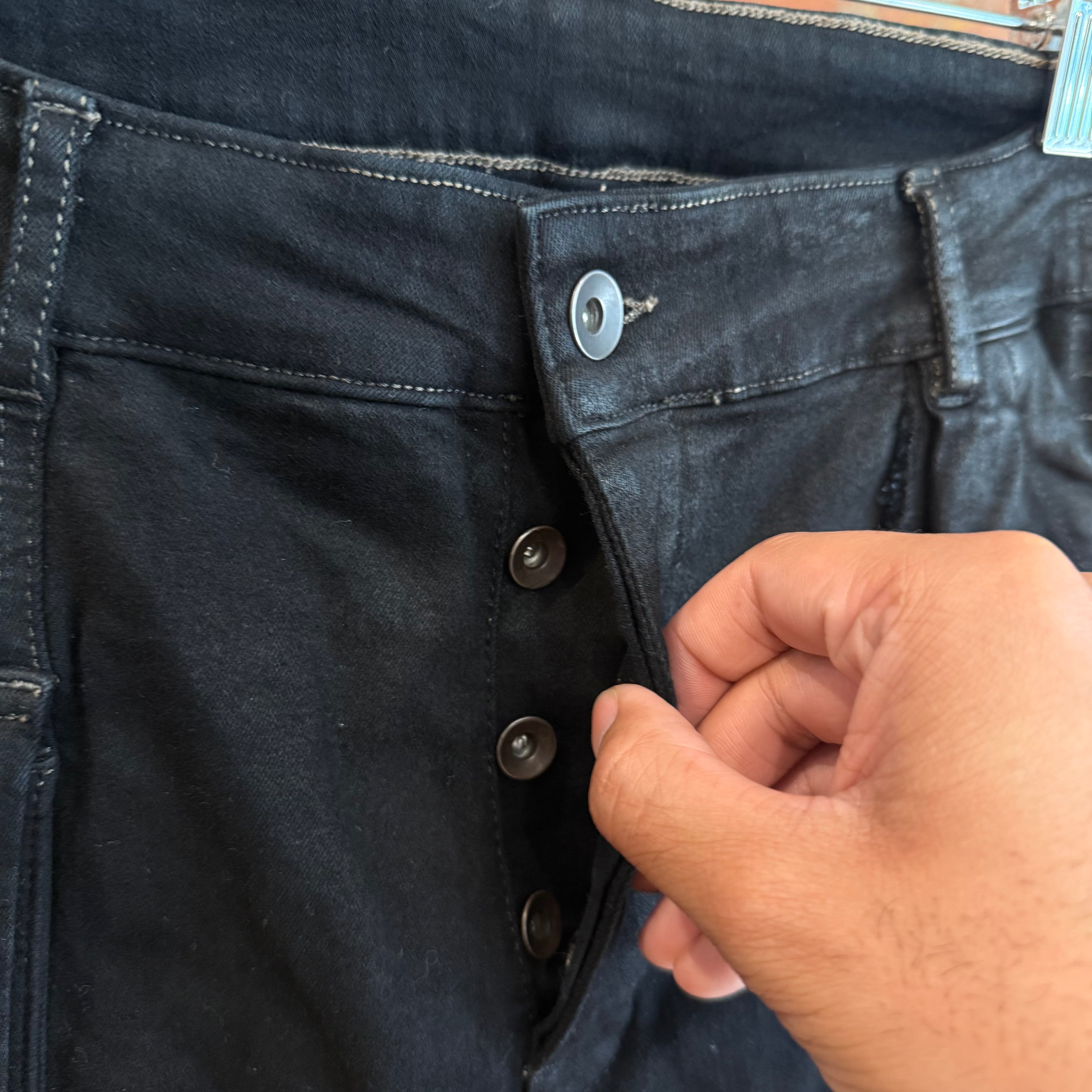 RICK OWENS DRKSHDW MEMPHIS CUT JEANS (32) 'BLACK' – Sadō Room