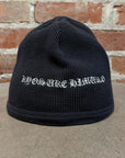 CHROME HEARTS X KYOSUKE HIMURO HORSESHOE SKULL CAP BEANIE ‘BLACK’