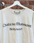 GUCCI SS19 CHATEAU MARMONT HOLLYWOOD TEE ‘WHITE/BLACK’