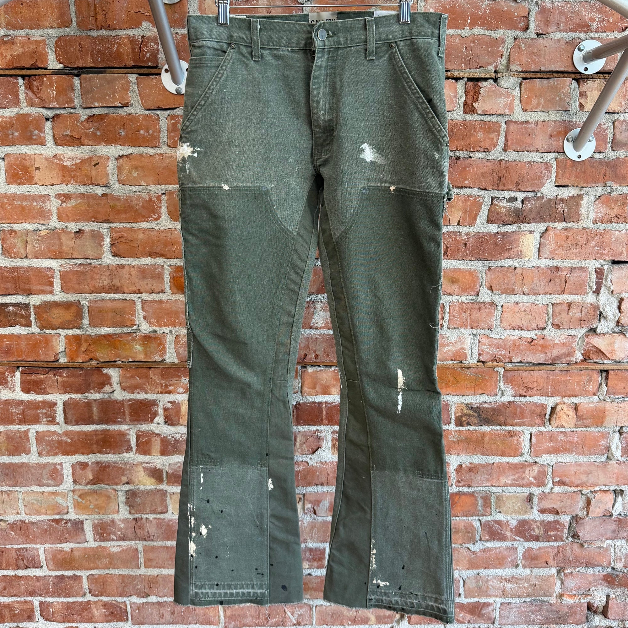 GALLERY DEPT. LA FLARE CARPENTER PANTS ‘OLIVE’