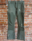 GALLERY DEPT. LA FLARE CARPENTER PANTS ‘OLIVE’