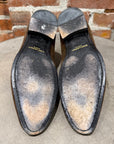 SAINT LAURENT WYATT JODHPUR LOW SUEDE BOOTS ‘BROWN’