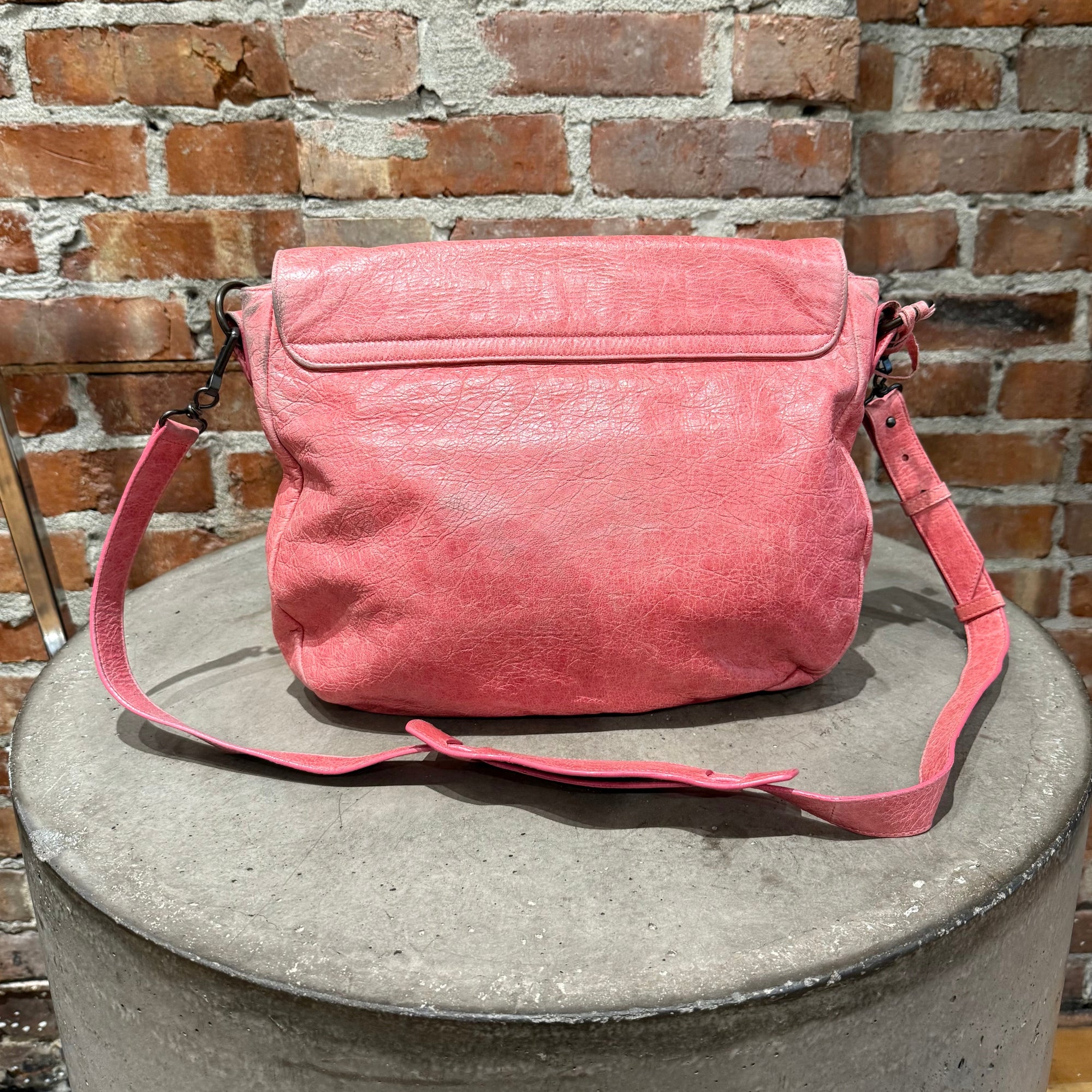 BALENCIAGA CITY MESSENGER SHOULDER BAG ‘RED’