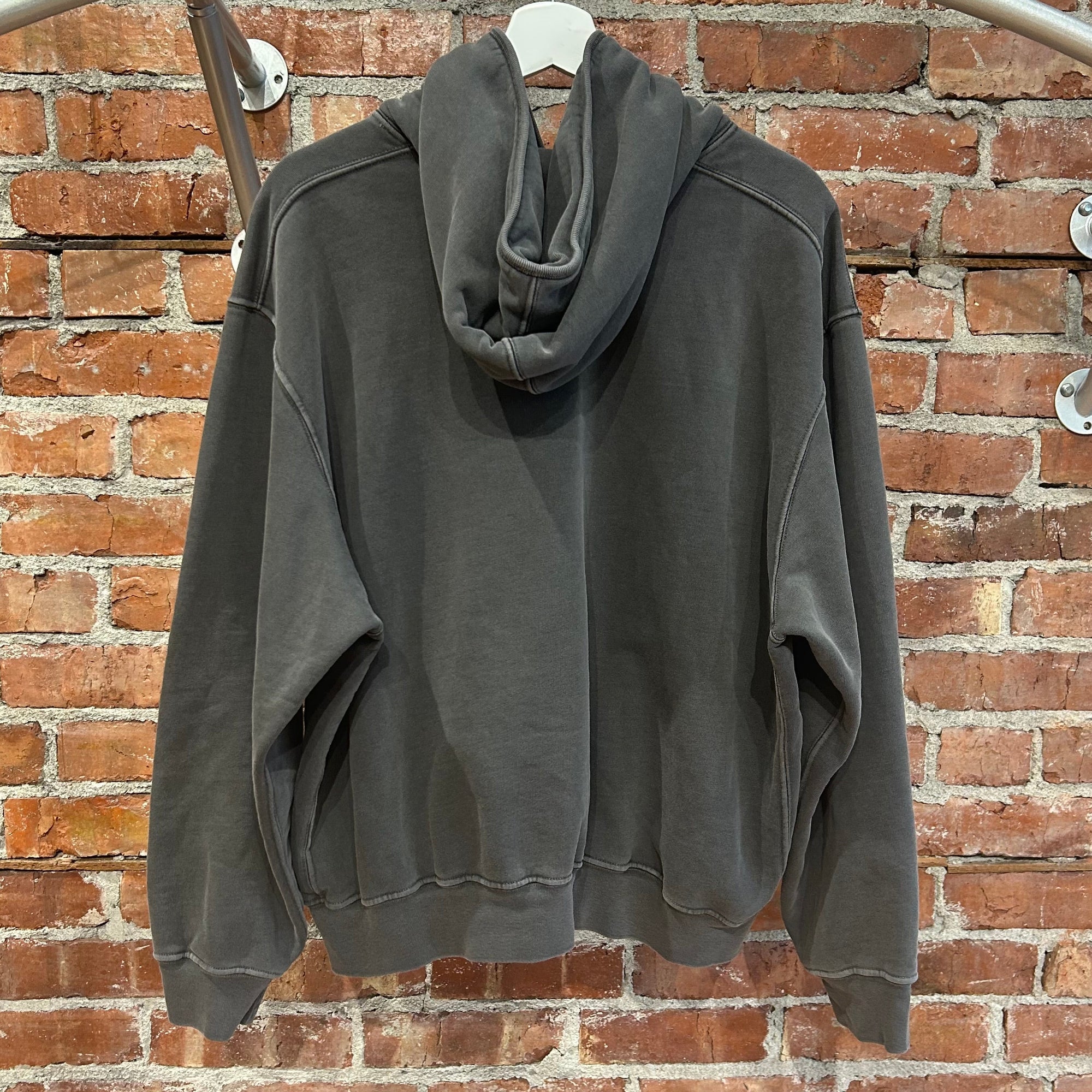 LADY WHITE CO. MINI HOODIE ‘WASHED GRAY’