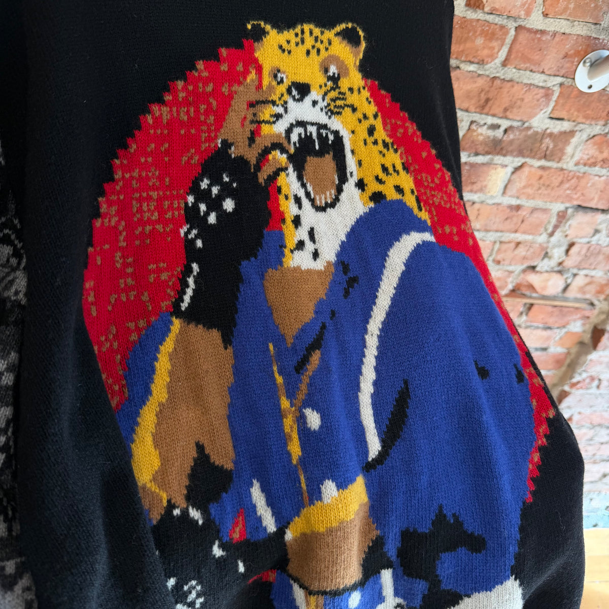 SUPREME FW22 YOHIJI YAMAMOTO TEKKEN SWEATER ‘MULTI’