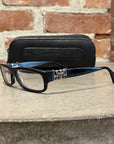 CHROME HEARTS BELOW ME CEMETERY GLASSES ‘BLACK/SILVER’