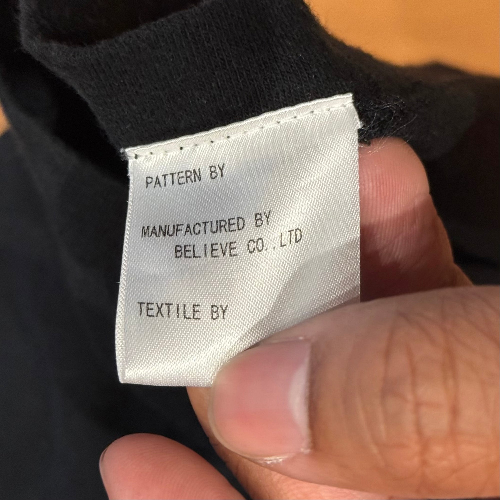 MASTERMIND JAPAN NOT FOUND TEE ‘BLACK’