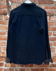 UNDERCOVER AW08 UISM REBEL BUTTON UP SHIRT ‘NAVY’