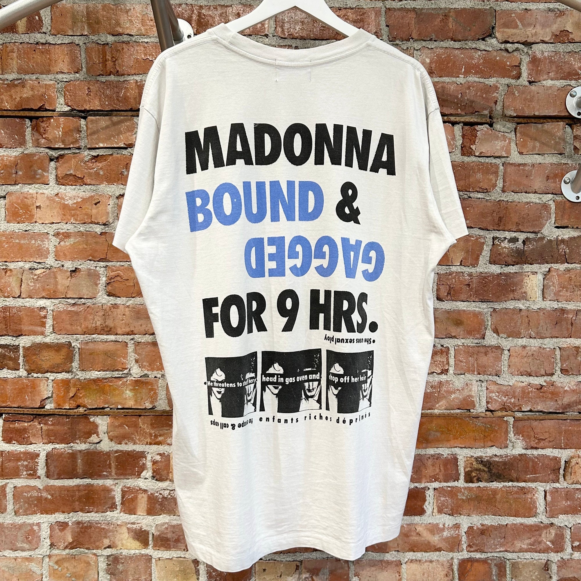 ENFANTS RICHES DEPRIMES SS24 MADONNA TEE ‘WHITE’