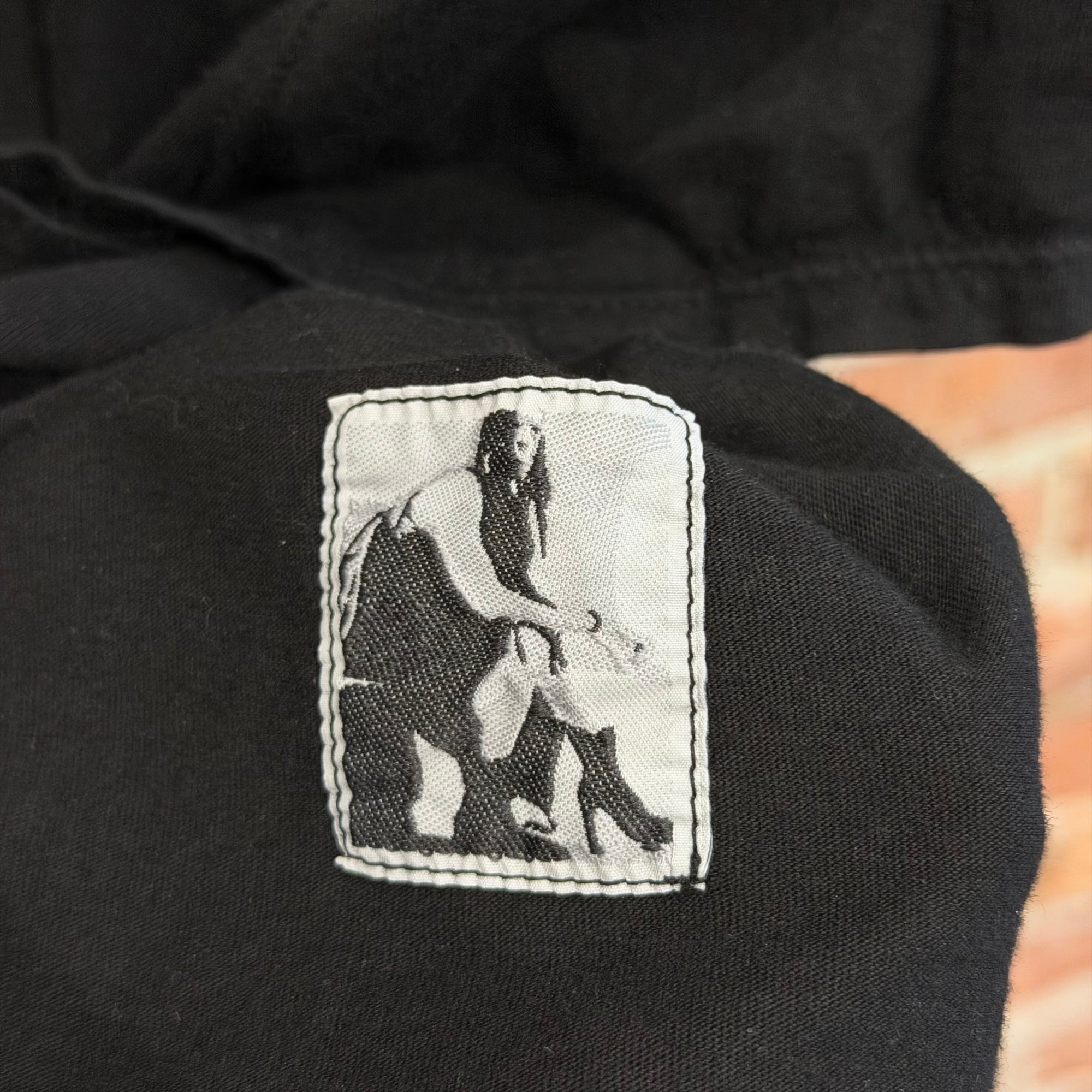 RICK OWENS DRKSHDW HOLLYWOOD CROPPED BRAD TEE ‘BLACK’