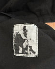RICK OWENS DRKSHDW HOLLYWOOD CROPPED BRAD TEE ‘BLACK’