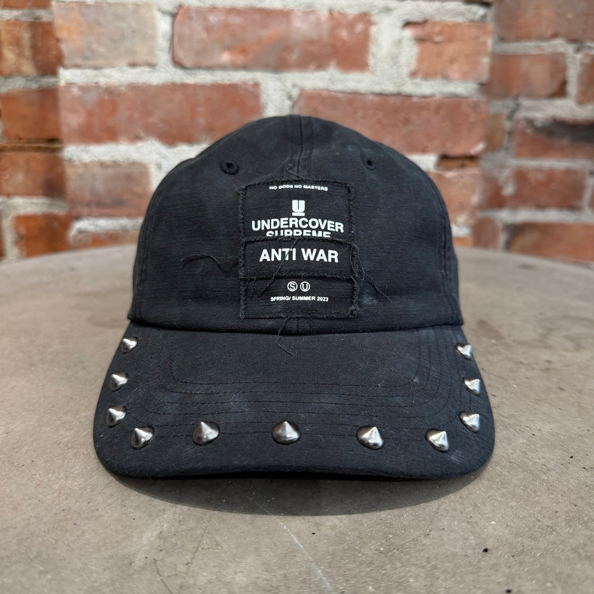 SUPREME SS23 UNDERCOVER STUDDED HAT ‘BLACK’