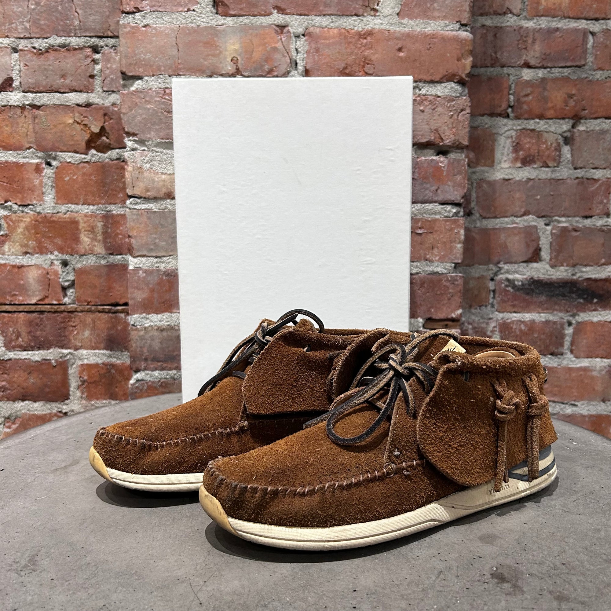 VISVIM FBT LLAMO FOLK SNEAKERS ‘BROWN’
