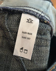 K-TWO STUDIOS MUDWASH BAGGY STRAIGHT DENIM ‘BLUE’