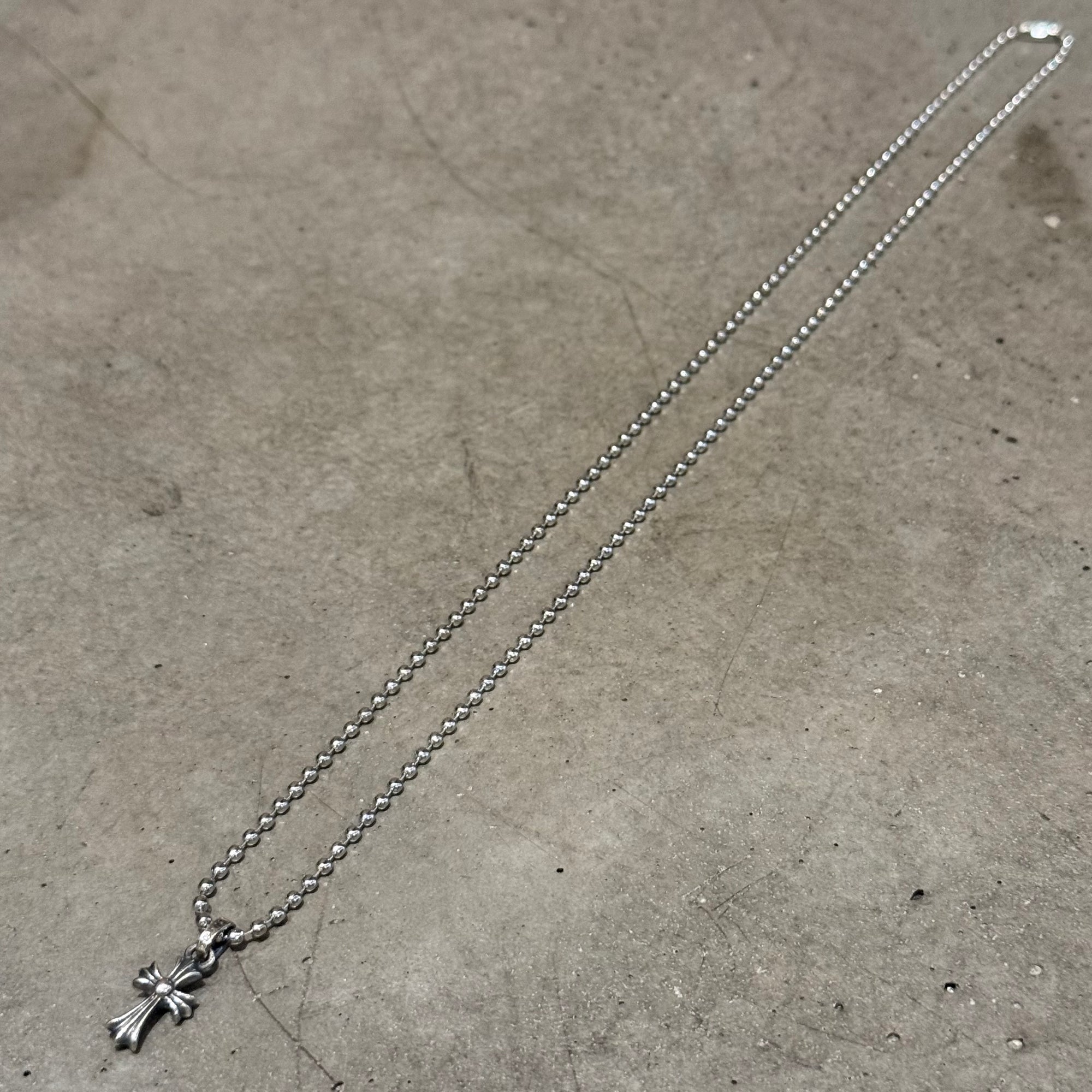 CHROME HEARTS BABY FAT NECKLACE ‘SILVER’