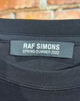 RAF SIMONS SS22 SREAPERS ROCKER TEE ‘BLACK’