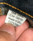 EVISU SELVEDGE ID SINGLE GULL DENIM ‘INDIGO/WHITE’
