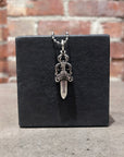CHROME HEARTS DOUBLE DAGGER NECKLACE ‘SILVER’