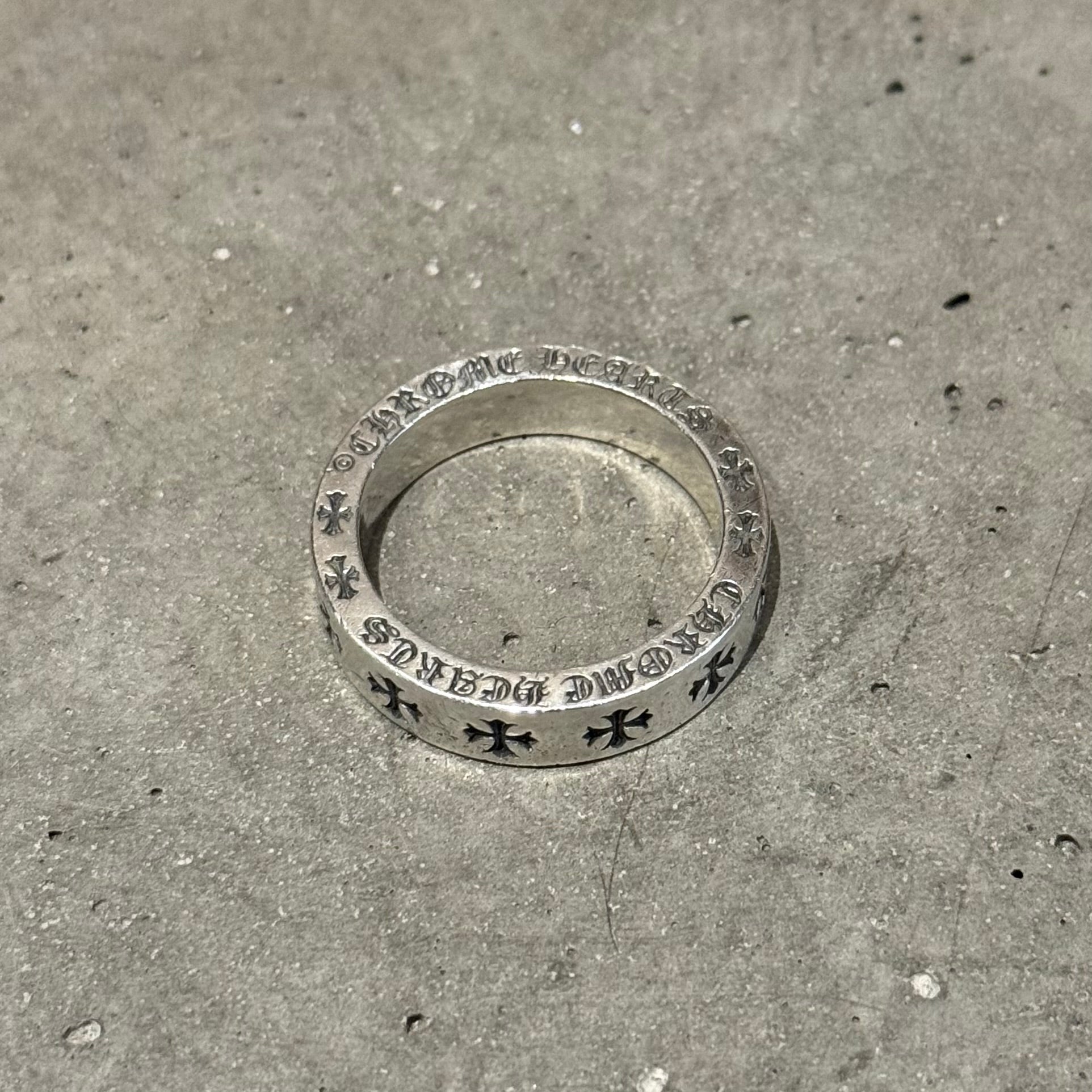 CHROME HEARTS 6MM FOREVER SPACER RING ‘SILVER’