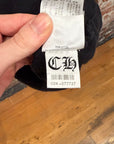 CHROME HEARTS SUNFADED HORSESHOE FLORAL PULLOVER HOODIE ‘BLACK’