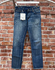 VISVIM 04D11 SOCIAL SCULPTURE DENIM JEANS ‘BLUE’