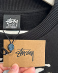 STUSSY WORLDWIDE CHAPTER CREWNECK ‘BLACK’