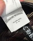 CHROME HEARTS TRIPLE CROSS TRUCKER HAT ‘BLACK’