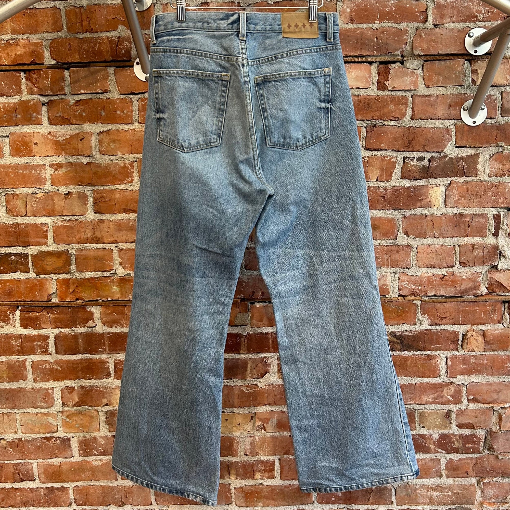 BARE KNUCKLES JAVIER WIDE JEANS ‘LIGHT WASH’