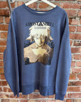 SAINT MICHAEL GHOST IN THE SHELL CREWNECK ‘BLUE’