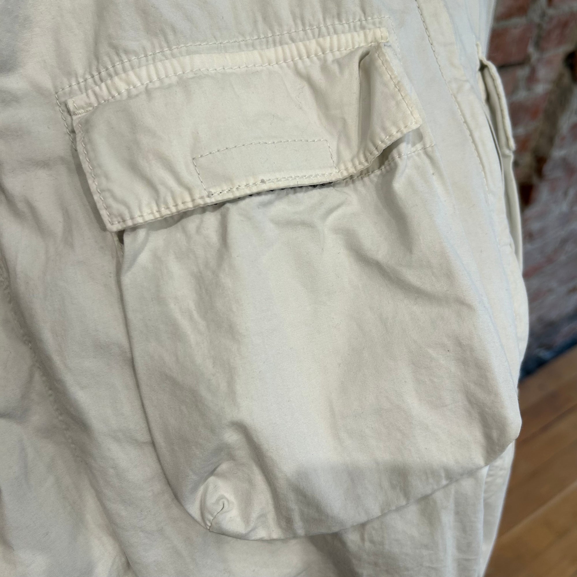STONE ISLAND CARGO ZIP JACKET ‘WHITE’
